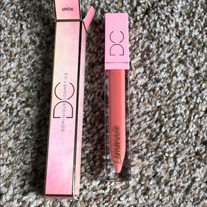 Dominque cosmetics lip gloss-peach tea